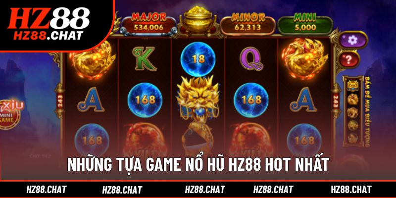Khám phá loạt game quay hũ thú vị tại nhà cái