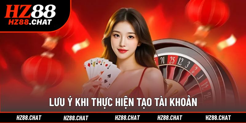 Lưu ý quan trọng khi hoàn tất đăng ký tài khoản